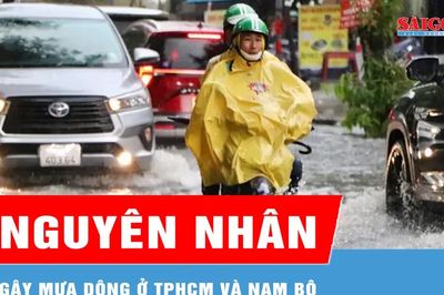 Nguyên nhân gây mưa dông ở TPHCM và Nam bộ