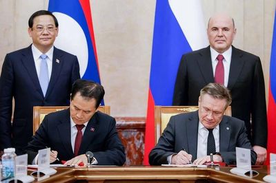 Nga-Lào ký kết thỏa thuận hợp tác trong lĩnh vực năng lượng hạt nhân