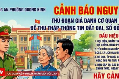 Cảnh báo thủ đoạn giả danh cơ quan nhà nước để thu thập thông tin đất đai