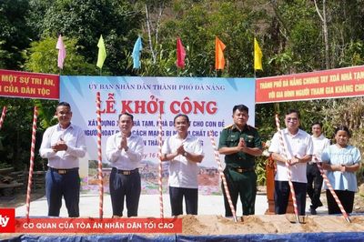 Đà Nẵng khởi công xây dựng nhà ở cho con đẻ người hoạt động kháng chiến bị nhiễm chất độc hóa học