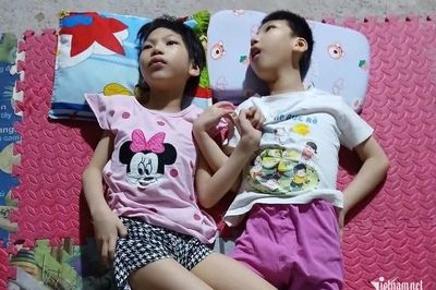 Nỗi khốn khổ của gia đình nghèo ở Hưng Yên nuôi 2 con mắc bệnh bại não