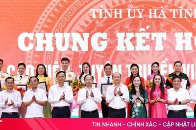Thí sinh Đảng bộ xã Đức Thịnh nhất Hội thi Báo cáo viên, Tuyên truyền viên giỏi Hà Tĩnh