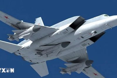Máy bay ném bom chiến lược Tu-22M3 của Nga rơi trong chuyến bay huấn luyện