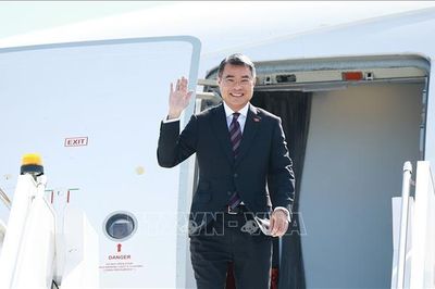 Thủ tướng Lê Minh Hưng đến Kazan dự Hội nghị Cấp cao kỷ niệm 35 năm quan hệ ASEAN - Nga