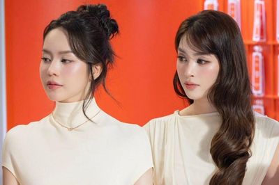 Tiểu Vy tự tin 'đọ sắc' với Thanh Thủy, visual hai nàng hậu bừng sáng cả khung hình