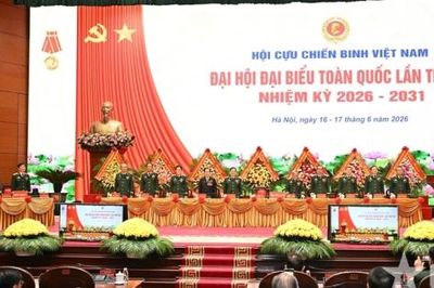 456 đại biểu dự Đại hội toàn quốc Hội Cựu chiến binh Việt Nam lần thứ VIII