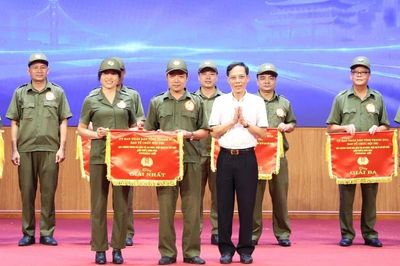 Đội thi số 6 giành giải nhất Hội thi lực lượng tham gia bảo vệ ANTT ở cơ sở