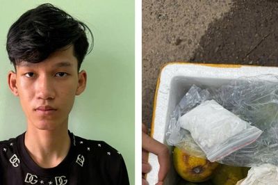 Khởi tố đối tượng vận chuyển gần 100 gam ma túy ngụy trang trong thùng cam