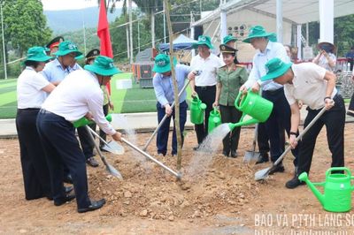 Mít tinh và phát động trồng cây hưởng ứng Ngày Thế giới chống sa mạc hóa và hạn hán năm 2026