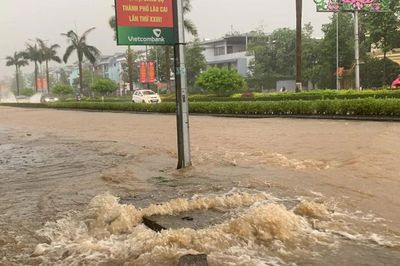 Lào Cai nằm trong nhóm 8 địa phương có nguy cơ mưa rất to trong đợt mưa lớn diện rộng ở miền Bắc