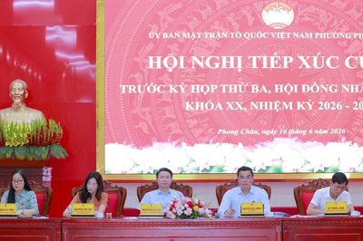 Đại biểu HĐND tỉnh tiếp xúc cử tri trước Kỳ họp thứ Ba, HĐND tỉnh khóa XX, nhiệm kỳ 2026 – 2031