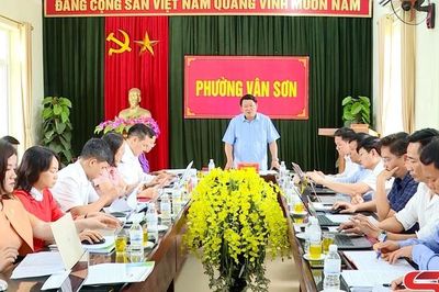 Đoàn Giám sát số 02 của Ban Thường vụ Tỉnh ủy giám sát tại phường Vân Sơn và xã Đoàn Kết
