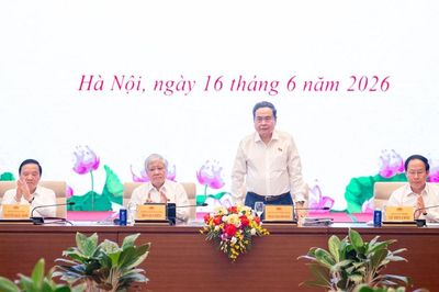 Chủ tịch Quốc hội Trần Thanh Mẫn chủ trì Hội nghị triển khai Định hướng lập pháp nhiệm kỳ Quốc hội khóa XVI