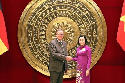 Phó Chủ tịch Quốc hội Nguyễn Thị Thanh hội đàm với Phó Chủ tịch Quốc hội Cộng hòa Liên bang Đức