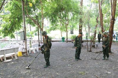 Huy động 5 máy radar xuyên đất tìm dấu vết mộ tập thể liệt sĩ tại Công viên Lê Thị Riêng