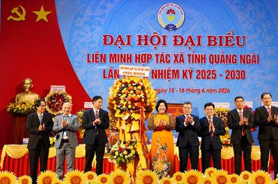 Đại hội Liên minh HTX tỉnh Quảng Ngãi lần thứ I: Liên kết chuỗi đưa kinh tế tập thể bứt phá
