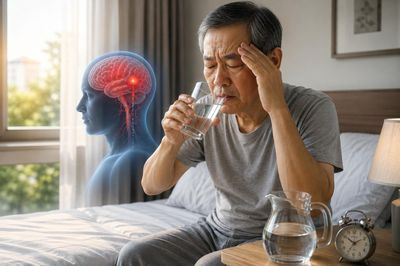 Cách uống nước buổi sáng bảo vệ não bộ người trên 55 tuổi
