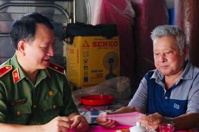 Chuyện về bức ảnh thờ của liệt sĩ an ninh ở Đồng Tháp