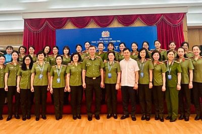 Phụ nữ CAND sẵn sàng cho Đại hội đại biểu phụ nữ toàn quốc lần thứ XIV