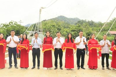Khánh thành 4 công trình dân sinh tại xã Minh Khai