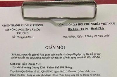 Phát hành giấy mời giả mạo cơ quan nhà nước thu thập thông tin đất đai