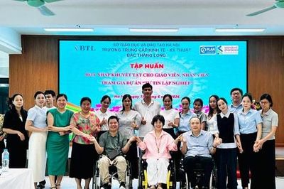 Dự án 'Tự tin lập nghiệp': Mở cánh cửa học nghề, việc làm cho người khuyết tật