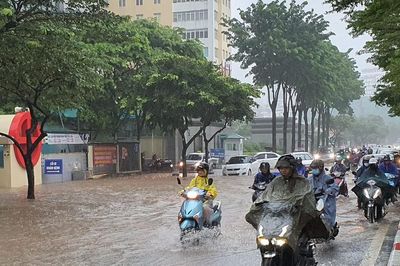 Điểm danh 8 tỉnh thành là vùng mưa lớn nhất hôm nay trong đợt mưa lớn diện rộng ở miền Bắc
