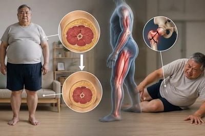 Béo phì thiểu cơ khiến người già dễ ngã, gãy xương