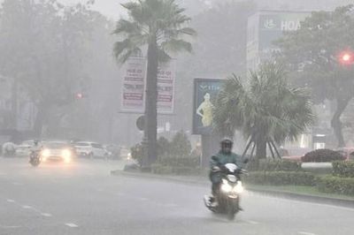 Cảnh báo mưa lớn ở miền Bắc tập trung từ chiều tối đến sáng