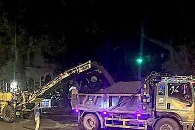 Vì sao dự án chống ngập tại nhiều tuyến phố trung tâm Hà Nội thi công kéo dài?
