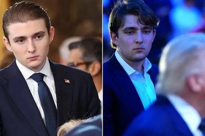 Barron Trump gây bất ngờ với diện mạo mới, khác hẳn kiểu 'công tử' trước kia
