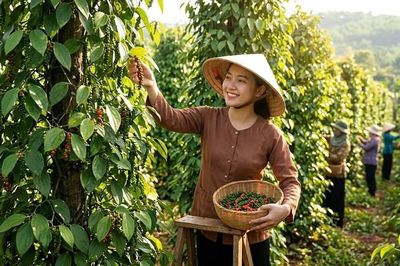 Giá hồ tiêu hôm nay 17.6: Trong nước điều chỉnh nhẹ sau nhiều phiên neo cao