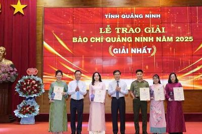 Quảng Ninh vinh danh 56 tác phẩm báo chí xuất sắc
