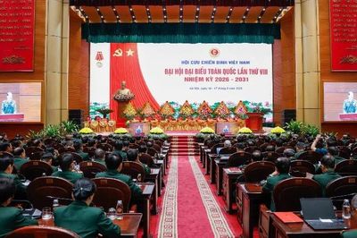 Khai mạc trọng thể Đại hội đại biểu toàn quốc Hội Cựu chiến binh Việt Nam lần thứ VIII