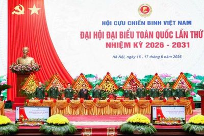 Thượng tướng Bế Xuân Trường tái đắc cử Chủ tịch Hội Cựu chiến binh Việt Nam khóa VIII