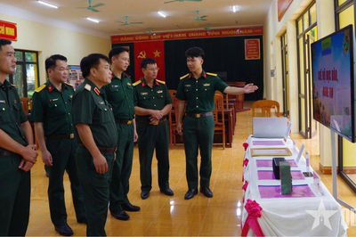 Quân khu 1 kiểm tra công tác phổ biến, giáo dục pháp luật tại Sư đoàn 346
