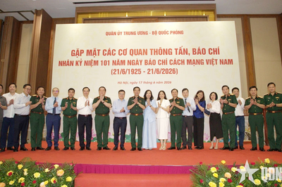 Quân ủy Trung ương - Bộ Quốc phòng gặp mặt các cơ quan thông tấn, báo chí