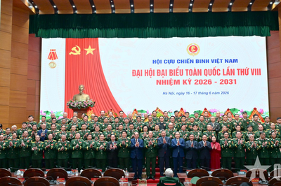 Thư cảm ơn của Ban Chấp hành Trung ương Hội Cựu chiến binh Việt Nam Khóa VIII