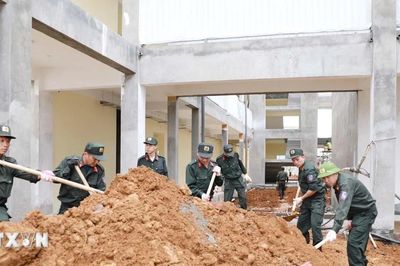 Chiến dịch 100 ngày đêm xây dựng trường nội trú tại các xã biên giới Lai Châu