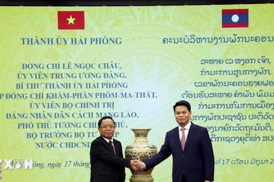 Làm sâu sắc hơn quan hệ hợp tác giữa Hải Phòng và các địa phương của Lào