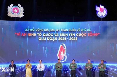 Bộ Công an phát động Giải báo chí toàn quốc 'Vì An ninh Tổ quốc và Bình yên cuộc sống'