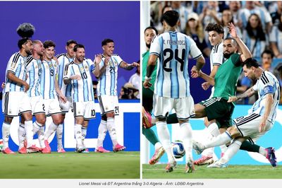 Argentina 3-0 Algeria: Khi các giáo sư đá bóng