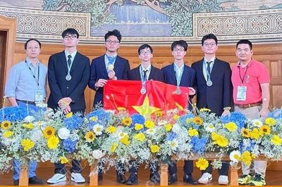Kỳ thi Olympic Vật lý châu Âu 2026: Cả 5 học sinh Việt Nam đều giành huy chương