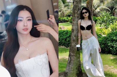 Lương Thùy Linh phản ứng khi Hoa hậu Ý Nhi mặc áo tắm táo bạo