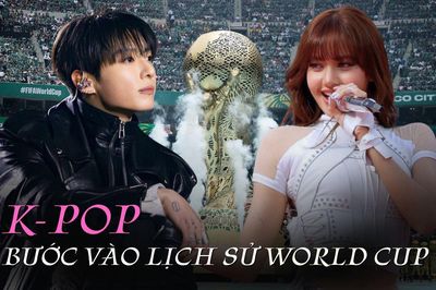 Lisa, Jungkook và thế hệ thần tượng đưa K-pop bước vào lịch sử World Cup