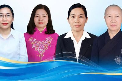 4 phụ nữ dân tộc, tôn giáo tiêu biểu tham gia Ban Chấp hành TƯ Hội LHPN Việt Nam khóa XIV