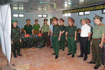 Sẵn sàng diễn tập tác chiến khu vực phòng thủ