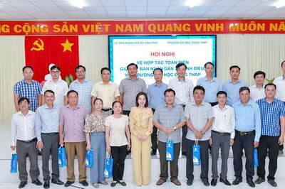 UBND xã Vĩnh Điều hợp tác toàn diện với Trường Đại học Đồng Tháp