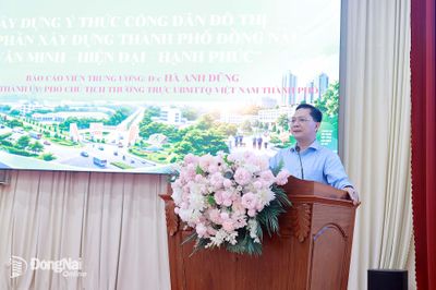 Phường Tân Khai tổ chức hội nghị quán triệt Nghị quyết số 05-NQ/TU của Ban Chấp hành Đảng bộ thành phố Đồng Nai
