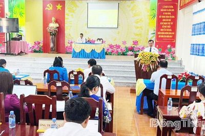 HĐND xã Lương Hòa Lạc: Thống nhất sáp nhập và đổi tên các ấp